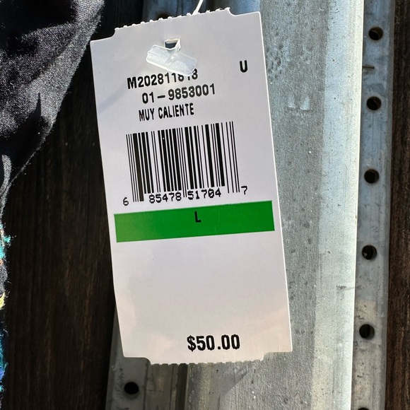 Embroidered Black Sleeveless Top - Picture 2 of 3